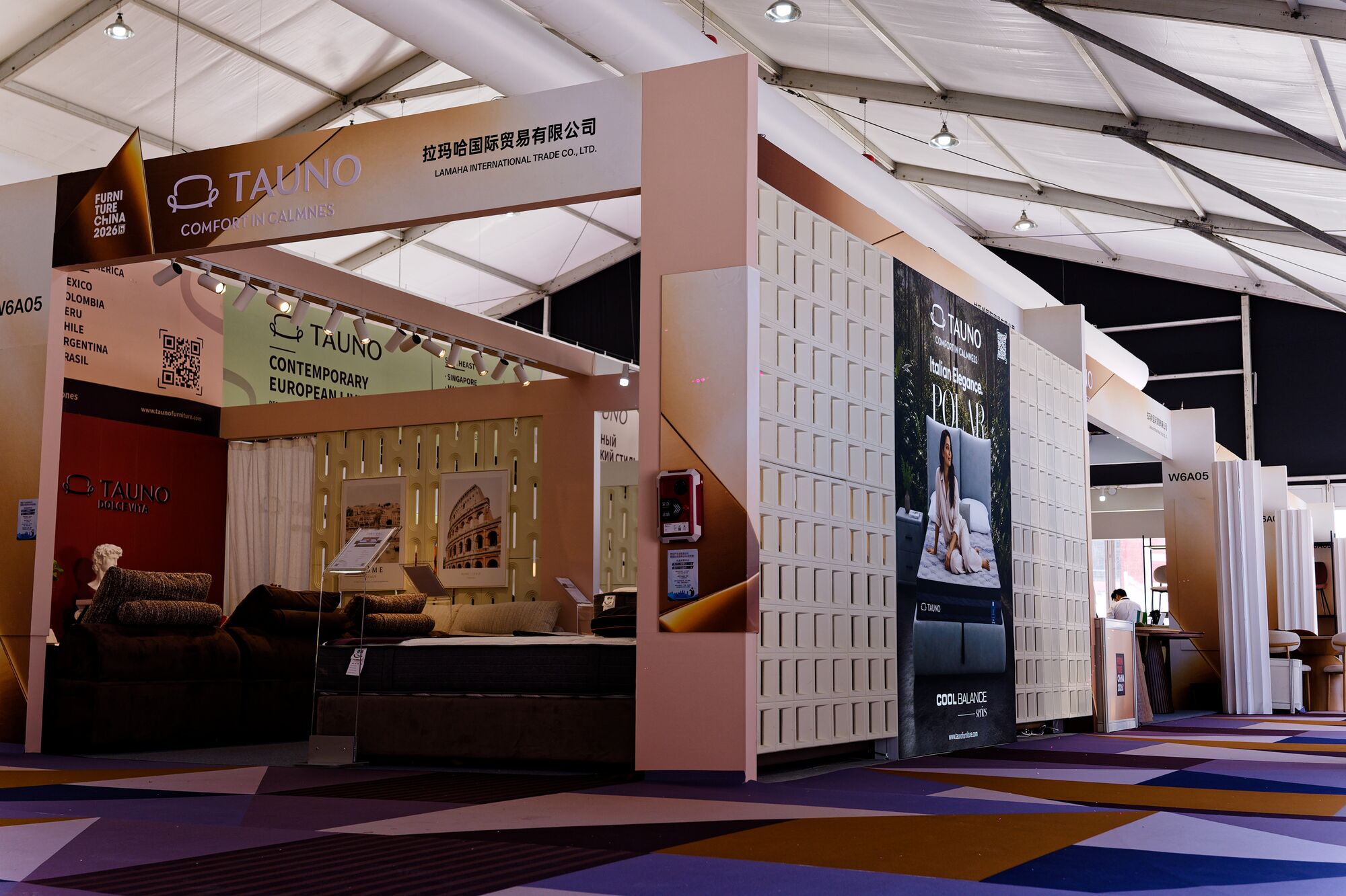 TAUNO at CIFF Shanghai, One of the World's Leading International Furniture Fairs